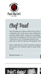 Mobile Screenshot of chefpaulshufelt.com